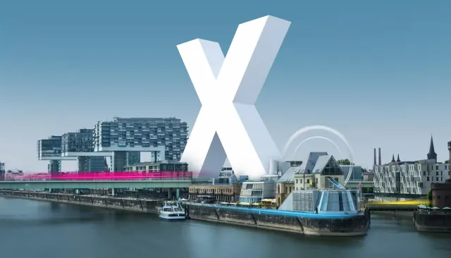 DIGITAL X 2026 — key visual, Cologne Rheinauhafen